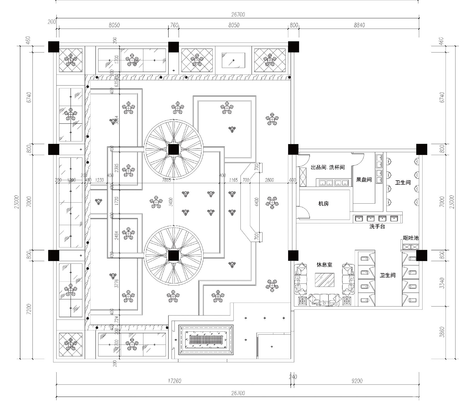 云南省红河州建水仟晨慢摇吧设计